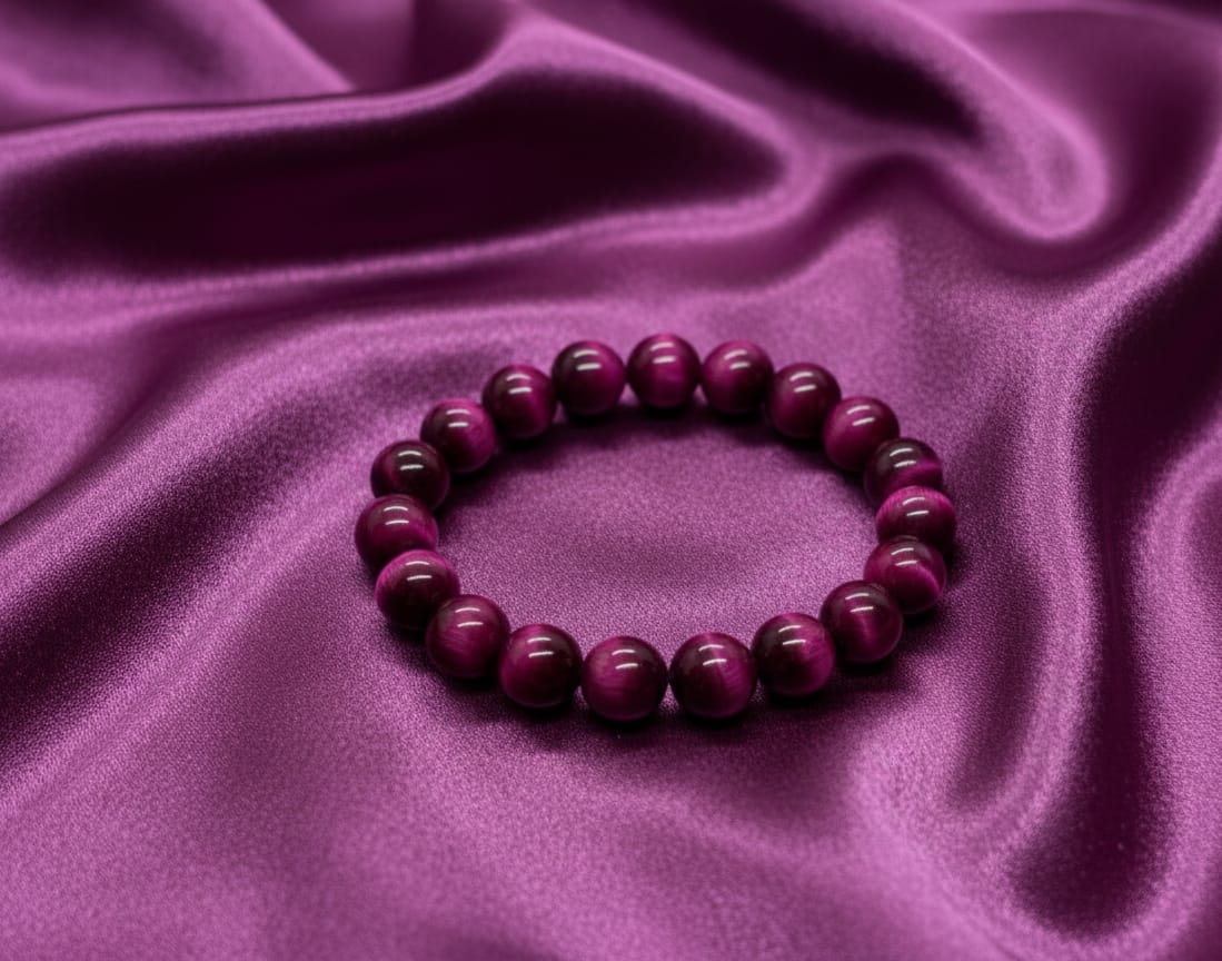 Pink Tiger’s Eye Bracelet ✨