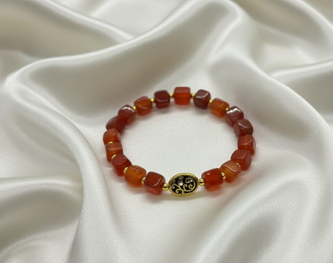Red Carnelian Fire Bracelet ✨