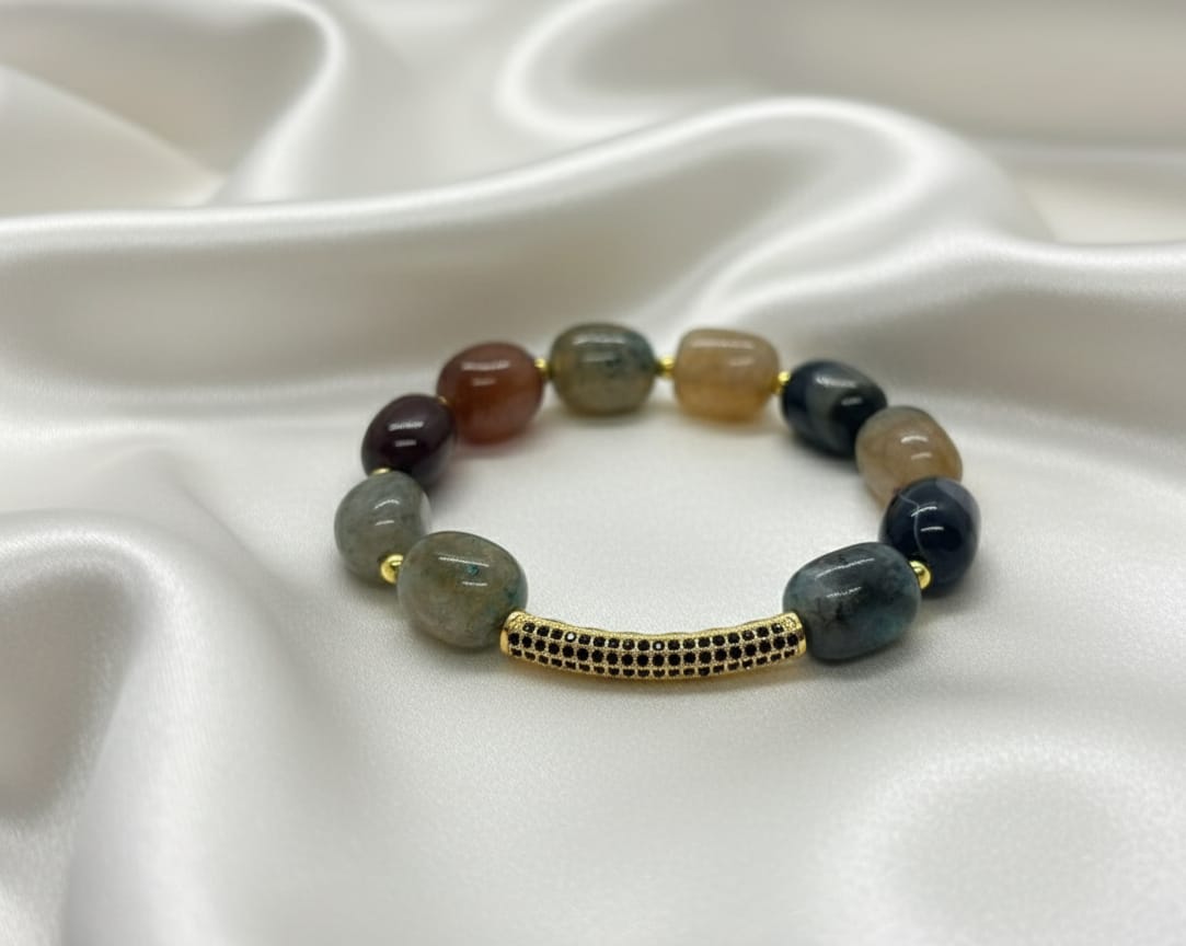 Agate Balance Bracelet