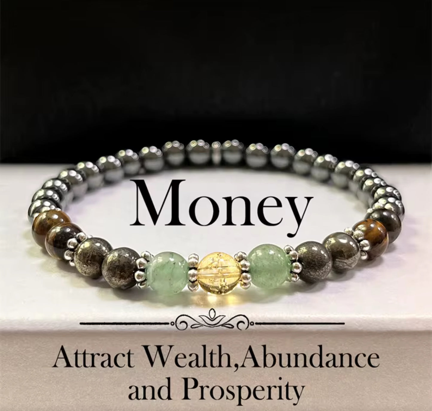 💰 Money Energy Bracelet – Attract Wealth & Abundance