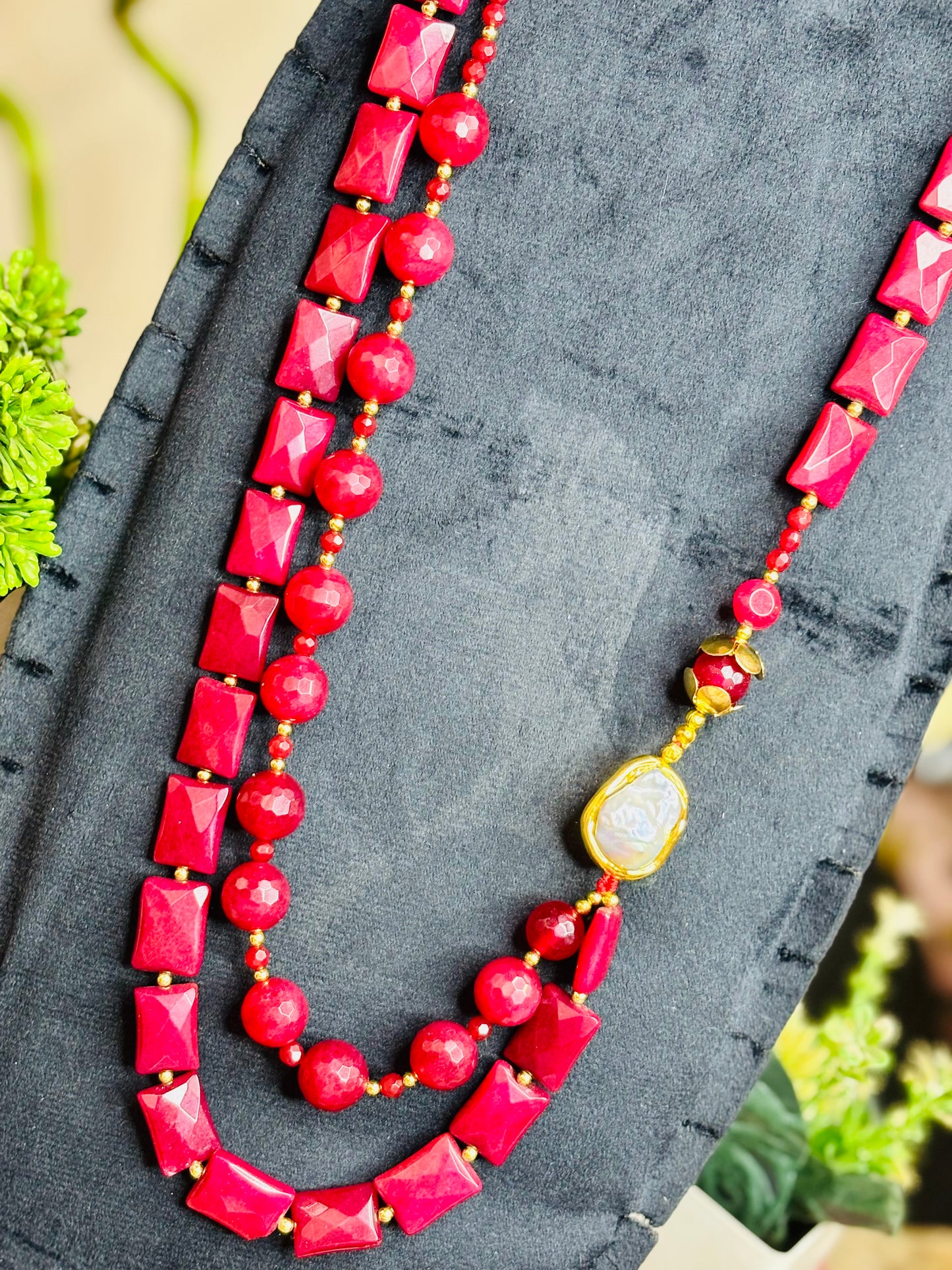 Red Aura Necklace | طاقة الجذب والأنوثة