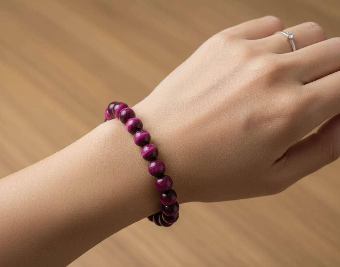 Pink Tiger’s Eye Bracelet ✨