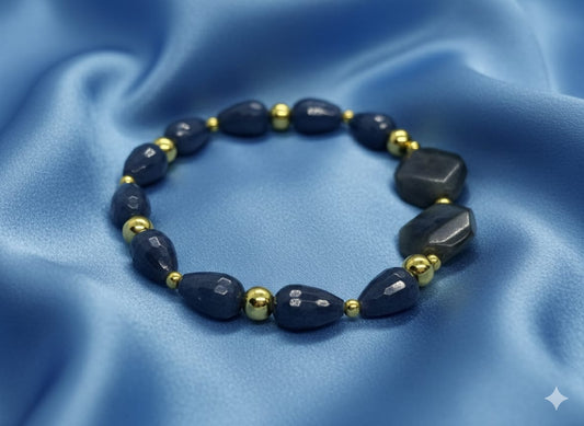 Grey Aventurine – Inner Balance Bracelet ✨