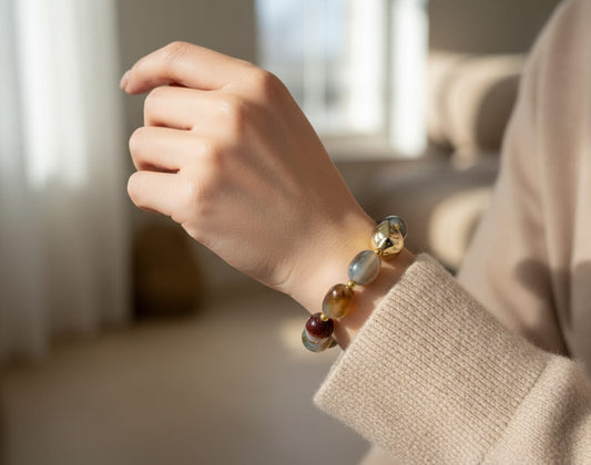 Multi Agate Harmony Bracelet ✨