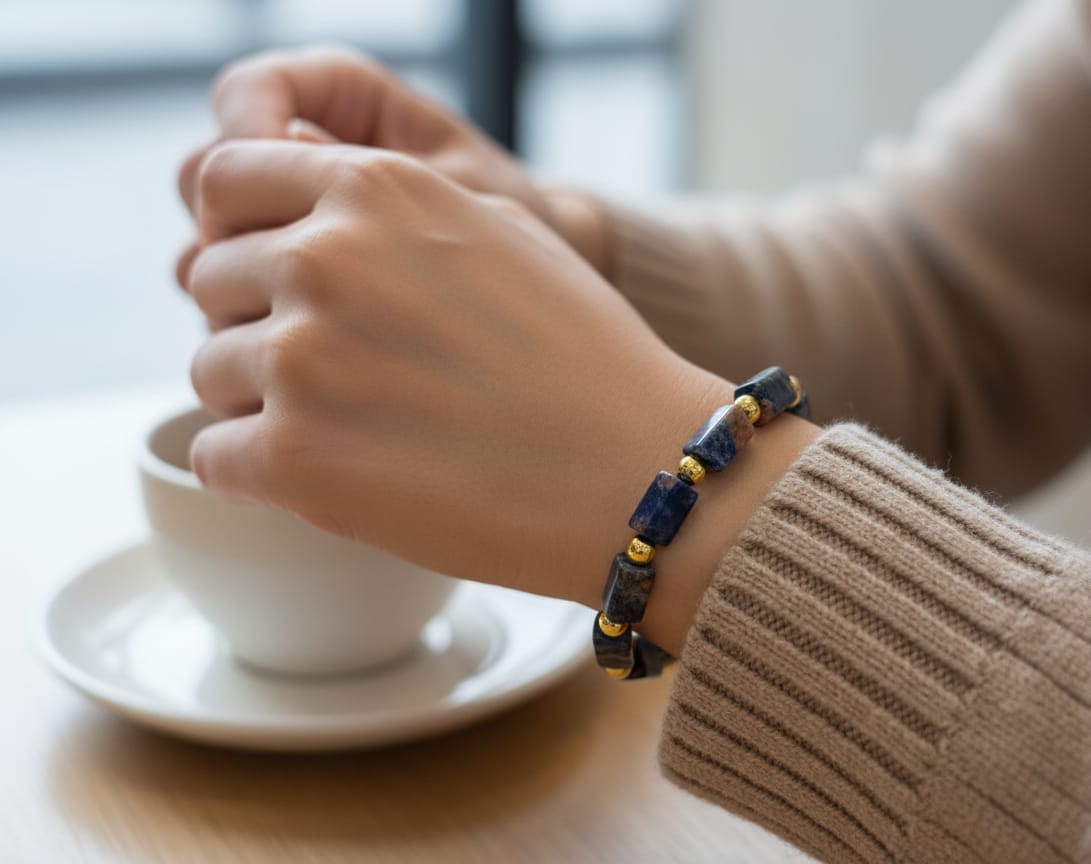 Sodalite Clarity Bracelet ✨