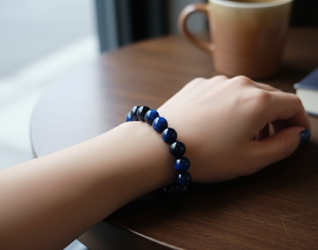 Blue Tiger’s Eye Bracelet ✨