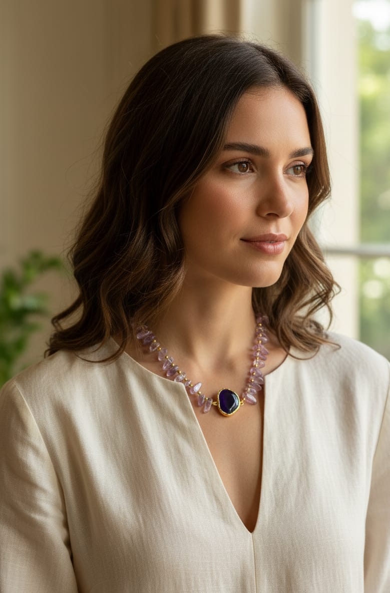 💜✨ Celestial Balance Necklace ✨💙