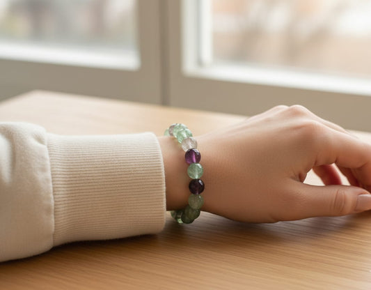 Fluorite Balance Bracelet ✨