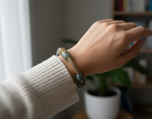 Agate Balance Bracelet