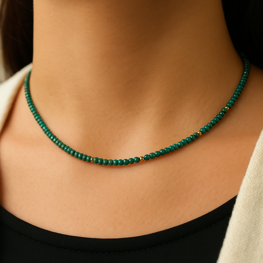 The Green Labradorite Necklace