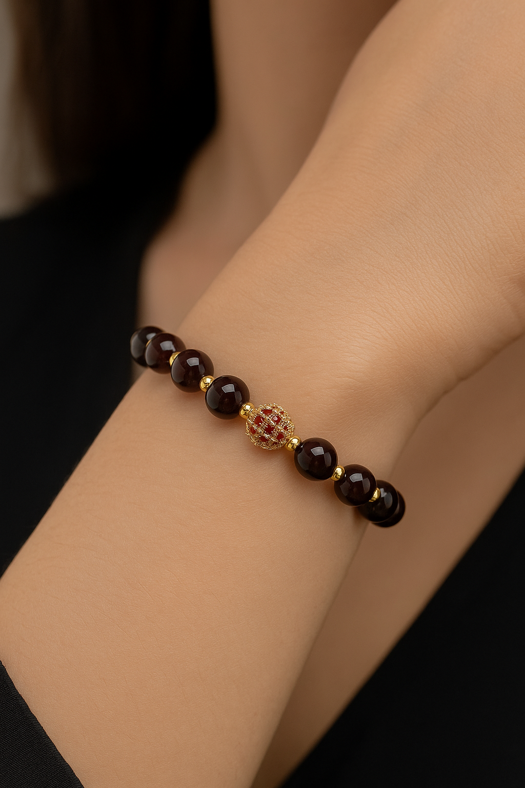 Garnet is the flame of life itself — a stone of passion, power, and renewal