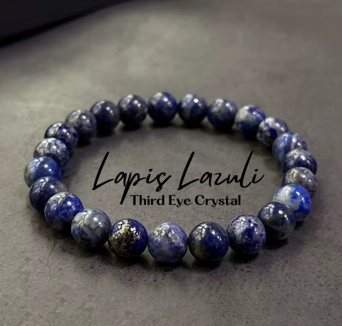 🔮 Lapis Lazuli – Third Eye Awakening Bracelet