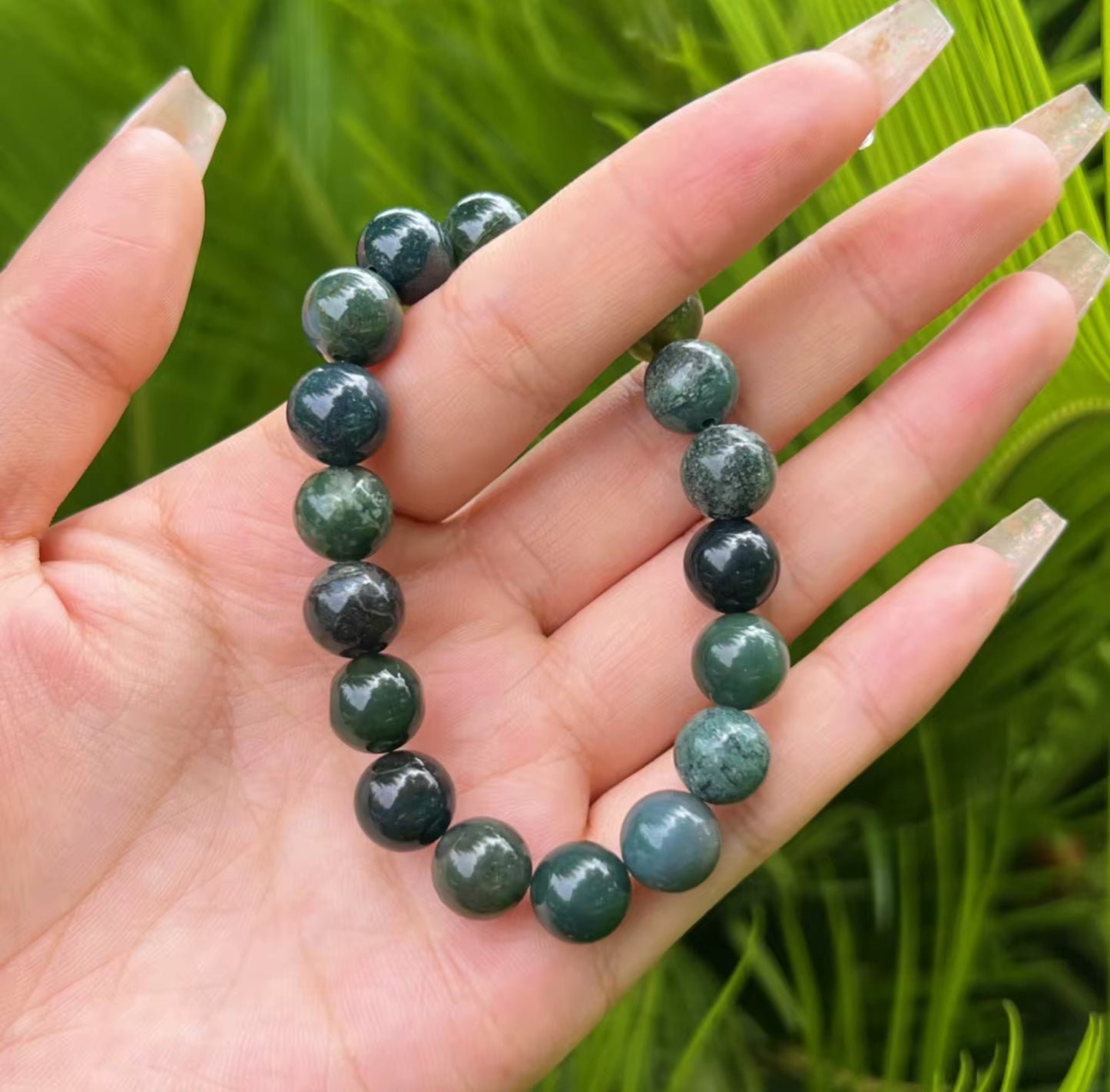 Moss Agate Bracelet