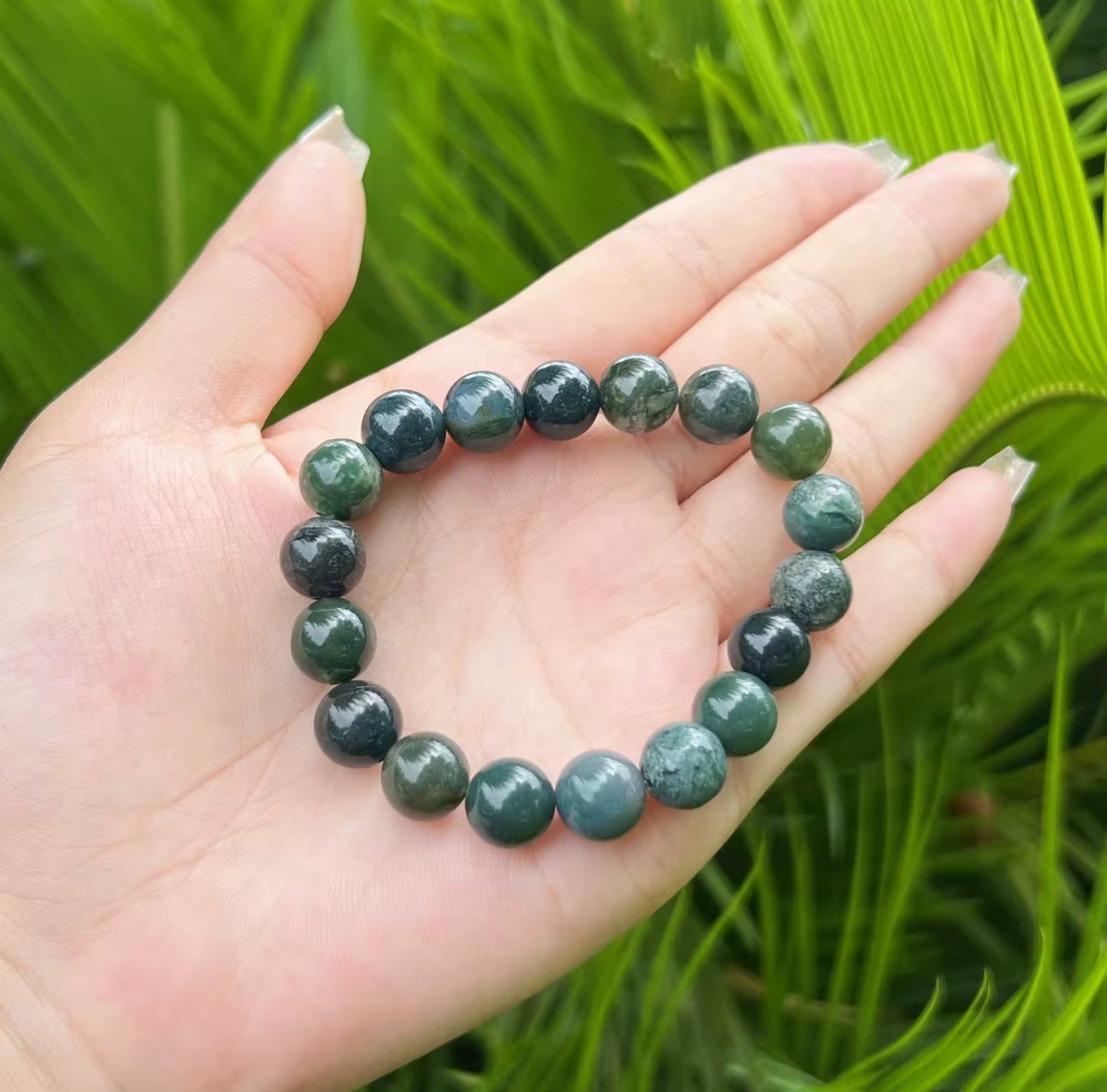 Moss Agate Bracelet