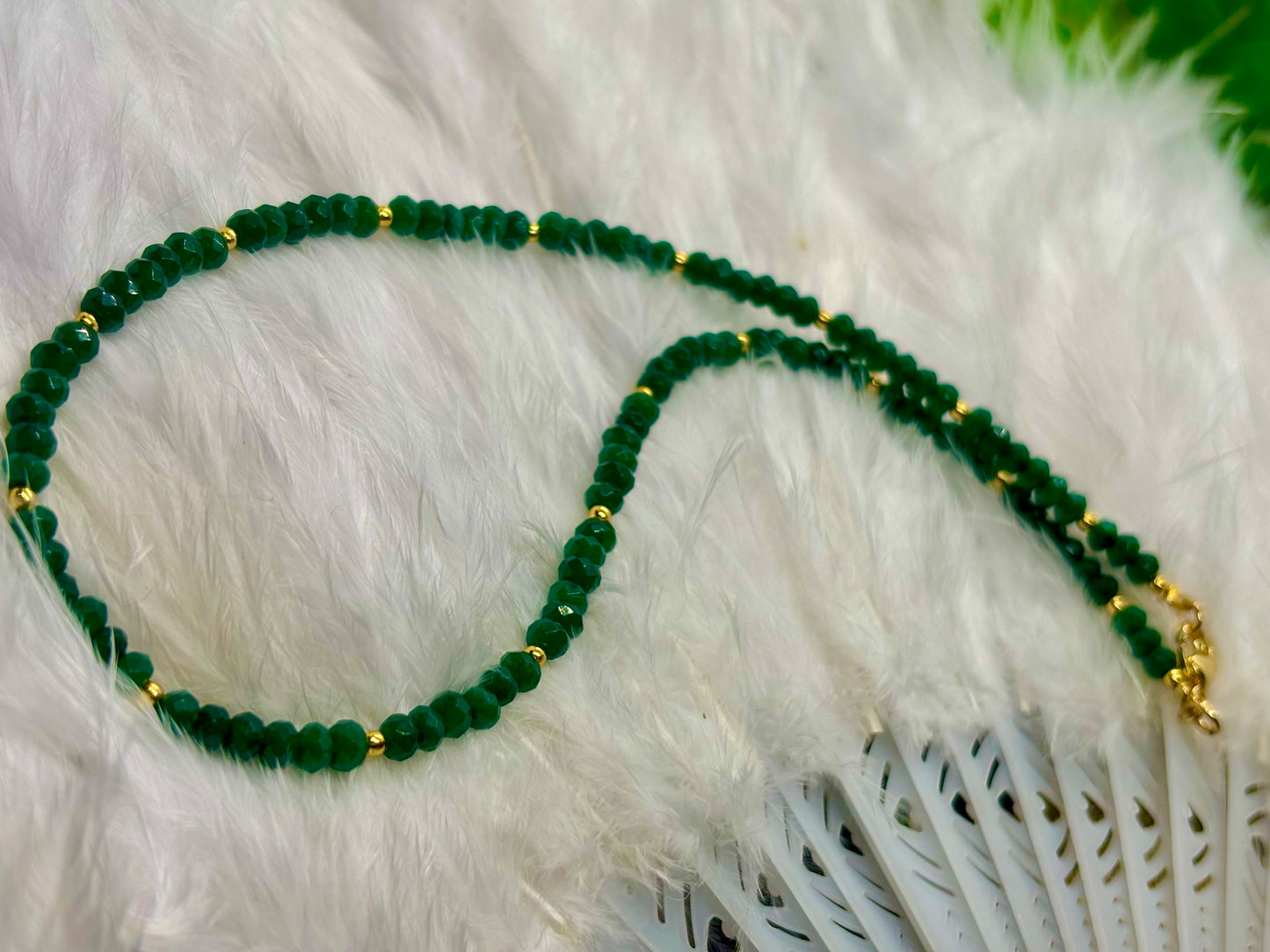 The Green Labradorite Necklace