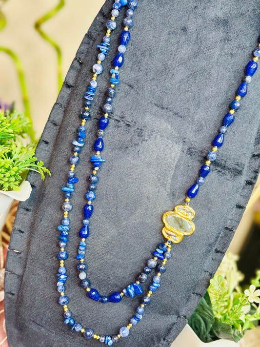 Blue Mind Necklace | صفاء – تركيز – وعي