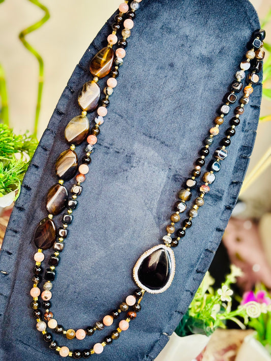 عقد Black Sovereign | قطعة تعكس الهيبة والقوة الهادئة