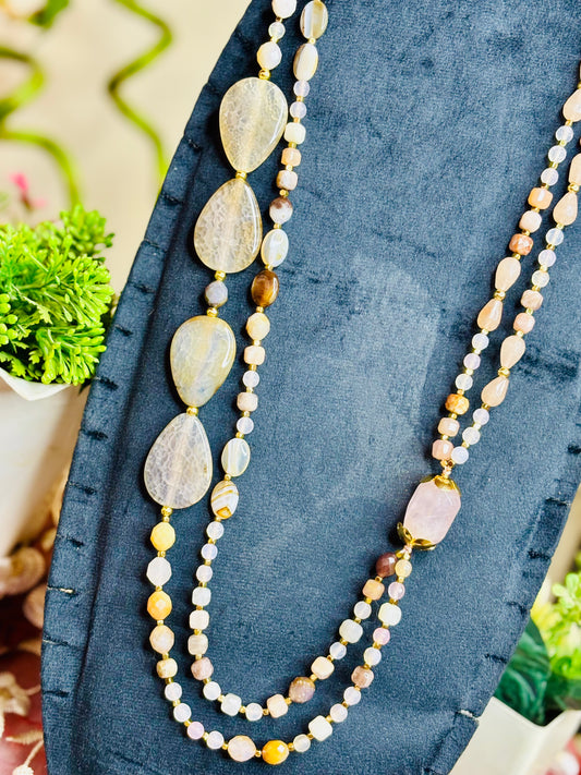 Soft Harmony Necklace | نعومة، صفاء، وتوازن داخلي